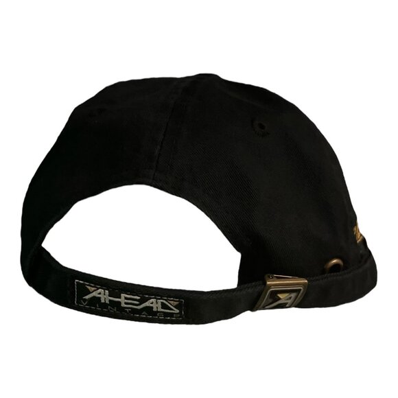 Pebble Beach 1919 One Hundred Years Golf Hat – Black Adjustable Cap by AHEAD – C - Picture 4 of 6